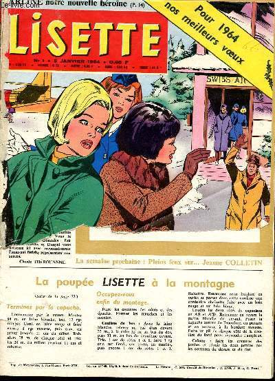 Lisette - album - n1  13 - 5 janvier au 29 mars 1964