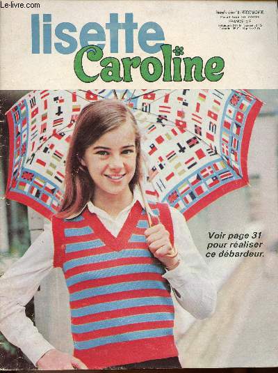 Lisette Caroline - n 8 - 12 juin 1973 - La statuette de Mlanie par Henriette Bichonnier