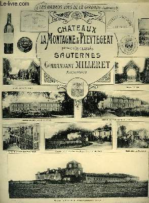 Les grands vins de la Gironde, illustrs. Chteau La Montagne.