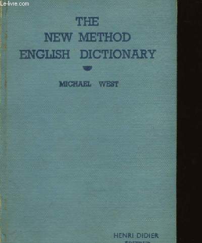 The new Method English Dictionnary.