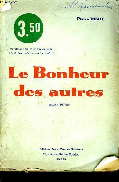 Le Bonheur des autres.