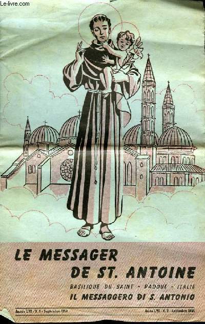 Le Messager de St-Antoine, Basilique du Saint-Padoue - Italie