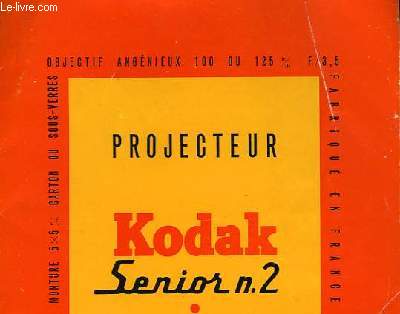 Projecteur Kodak N°2
