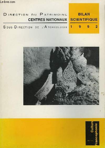 Bilan Scientifique 1992