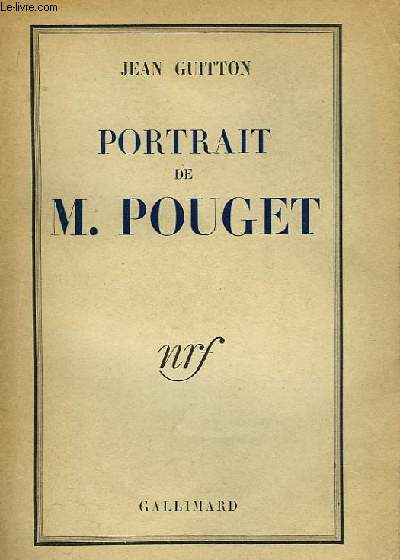 Portrait de M. Pouget
