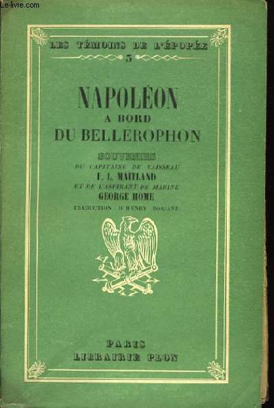 Napolon  bord du Bellrophon.