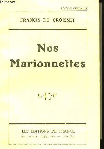 Nos Marionnettes.