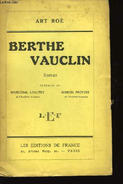 Berthe Vauclin.