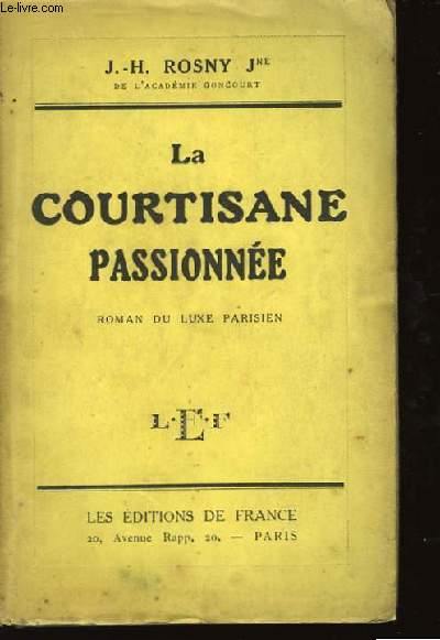 La Courtisane passionne