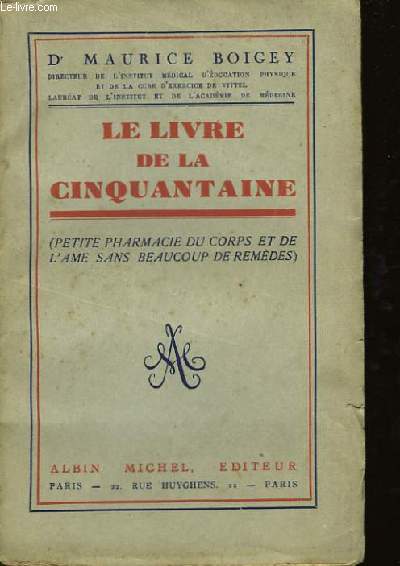 Le Livre de la Cinquantaine.