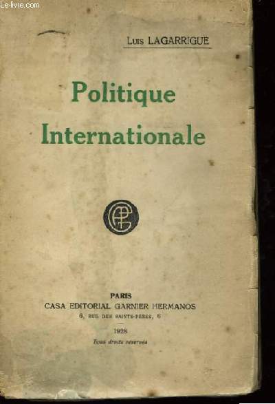 Politique Internationale.