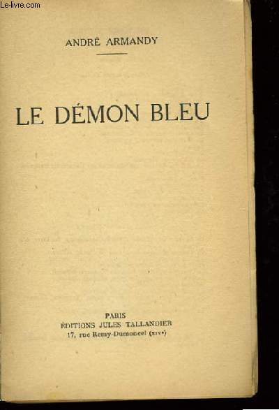 Le dmon bleu.