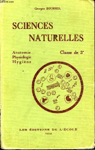 Sciences Naturelles. Classe de 3me.