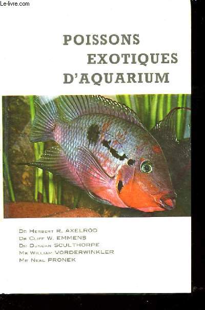 Poissons Exotiques d'Aquarium.