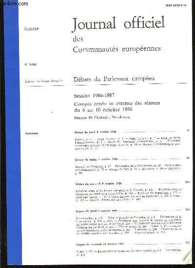 Journal Officiel des Communauts Europennes. N2-243 : Dbats du Parlement europen