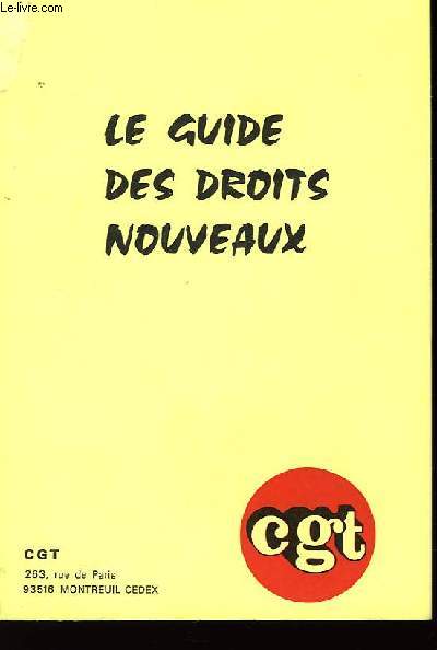 Le Guide des Droits Nouveaux.