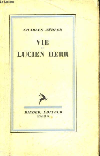 Vie de Lucien Herre (1864 - 1926)