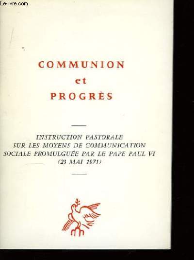 Communion et Progrs