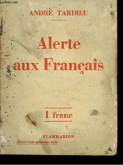 Alerte aux Franais.