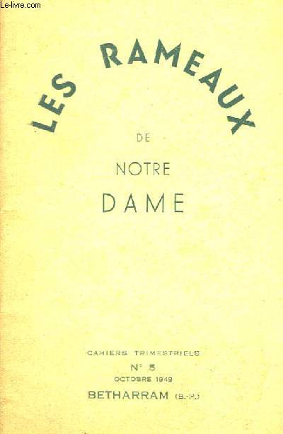 Les Rameaux de Notre-Dame N5