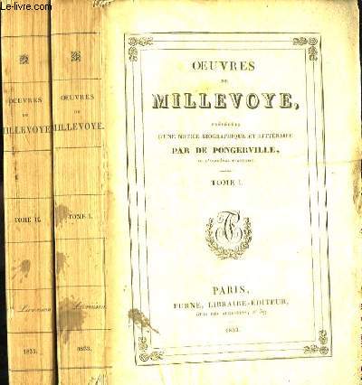 Oeuvres de Millevoye. En 2 TOMES