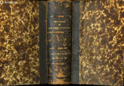 Oeuvres Politiques / Les Confessions de Fron. 1719 - 1776. 2 parties en un seul volume.