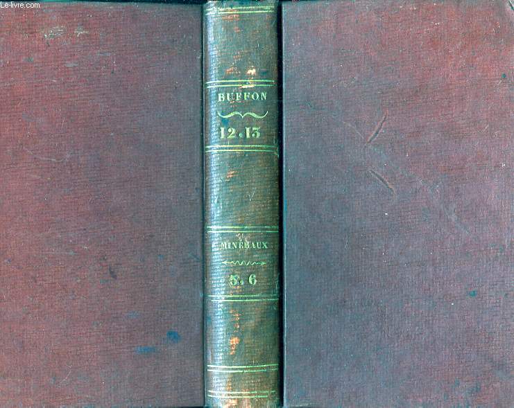 Oeuvres Compltes de Buffon. TOME 12 et 13, en un seul volume.