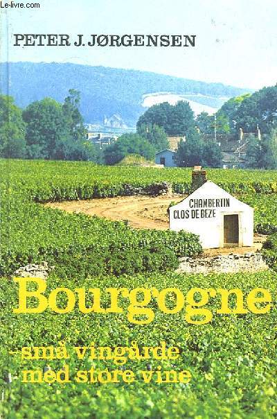 Bourgogne. sma vingarde med store vine.