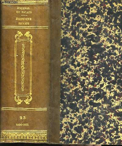 Journal du Palais. TOME 23 : 1830 - 1831.