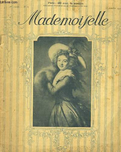 Mademoiselle N37, 4me anne.