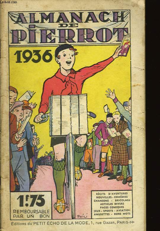 Almanach de Pierrot 1936.