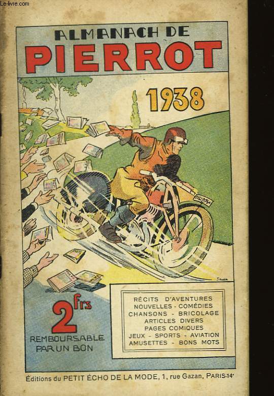 Almanach de Pierrot 1938