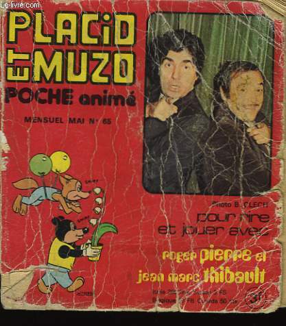 Placid et Muzo Poche anim n65