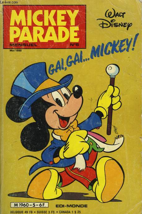 Mickey Parade N5 : Gai, Gai ... Mickey