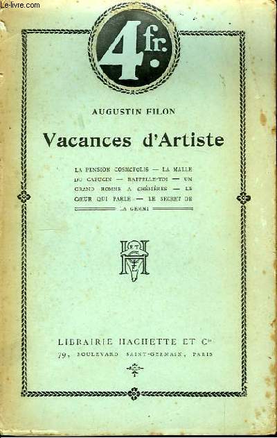 Vacances d'Artistes