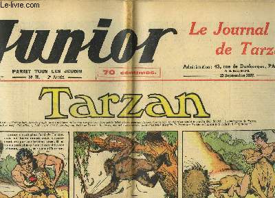 Junior n°78. Tarzan.