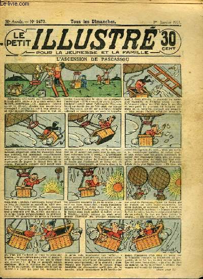Le Petit Illustr pour la jeunesse et la famille, n1473 : L'ascension de Pascassou