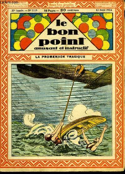 Le bon point, amusant et instructif. 23me dition, n1115 : La promenade tragique.