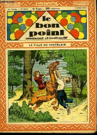 Le bon point, amusant et instructif. 23me anne, n1132 : La fille du chtelain.