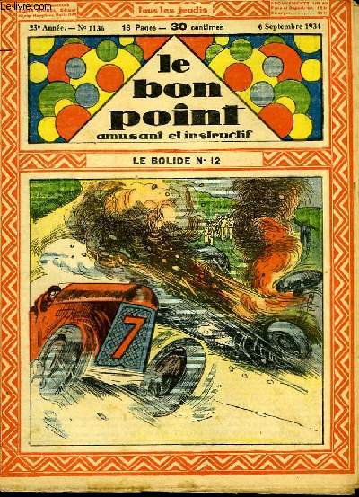 Le bon point, amusant et instructif. 23me anne, n1136 : Le Bolide n12