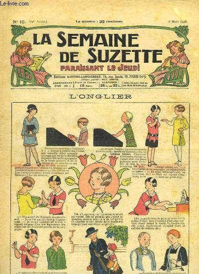 La Semaine de Suzette n10 : L'onglier.