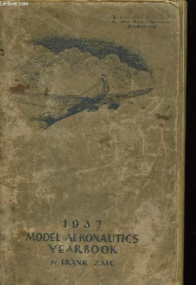1937 Models aeronautics year book.