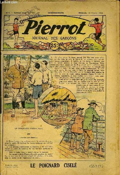 Pierrot n7, 8me anne (373me livr.) : Le poignard cisel
