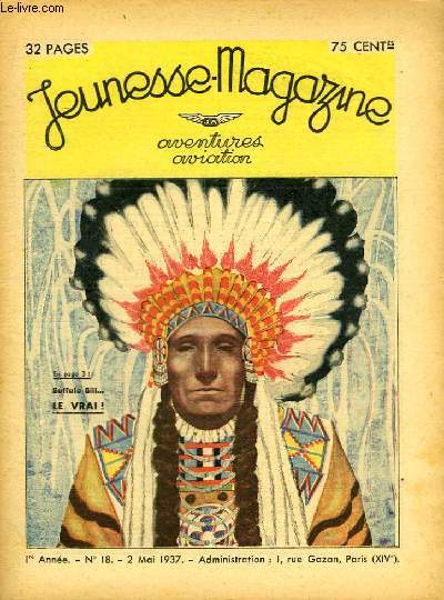 Jeunesse Magazine n18 : Buffalo Bill, le vrai.