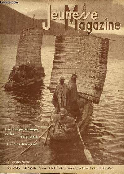 Jeunesse Magazine, n23 2me anne : Titicaca