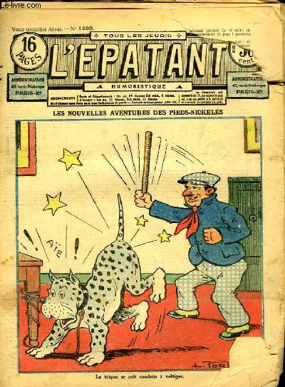 L'Epatant n1239, 25me anne : Les nouvelles aventures des Pieds-Nickels.