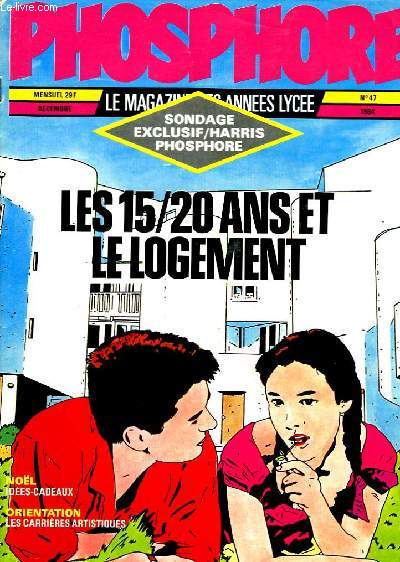 Phosphore n47 : Les 15/20 ans et lelogement.