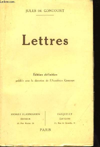 Lettres