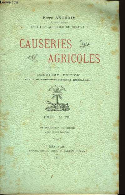 Causeries Agricoles.