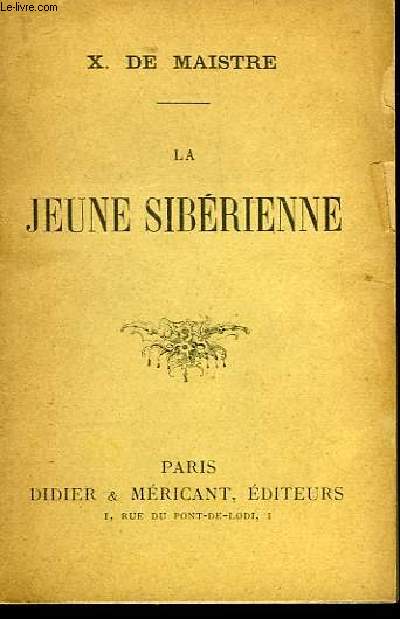 La Jeune Sibrienne.